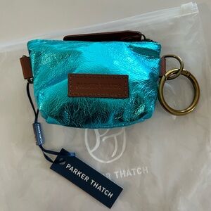 Parker Thatch Metallic Blue Baby Buddy NWT